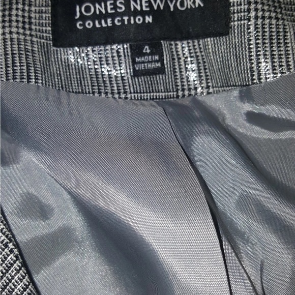 Jones New York Collection Linen 3/4 Sleeve Blazer Size 4 classy - Picture 6 of 6